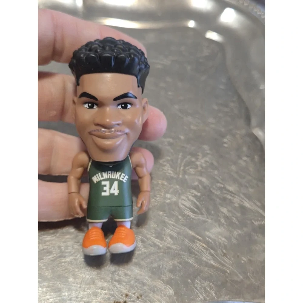 Zuru, Nba Ballers Miniature, Denever Nuggets, Milwaukee Bucks